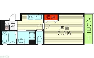 ソルピアーチェ京橋の物件間取画像